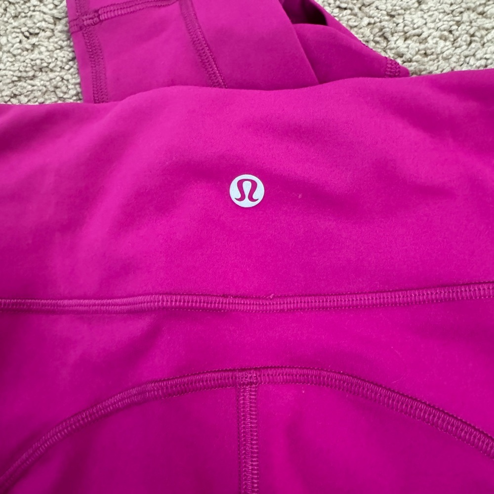 LULULEMON sonic pink leggings